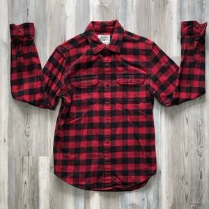 Small AE flannel button down